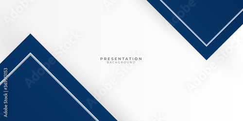 Blue background with abstract wave spiral modern element for banner  presentation design and flyer