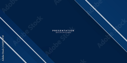 Blue abstract presentation background