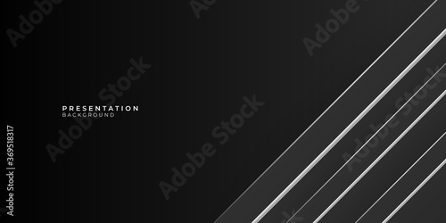 Black Dark Polygonal Low Pattern. Geometric Pattern. Repeating pattern with triangle shapes. Seamless texture for your design. Repeating pattern