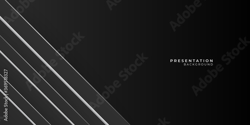 Black Dark Polygonal Low Pattern. Geometric Pattern. Repeating pattern with triangle shapes. Seamless texture for your design. Repeating pattern