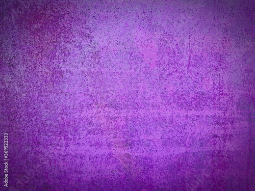 purple grunge background. Purple painted rusty metal texture. Blank for the designer. Yoga concept, human aura, universe, space energy.