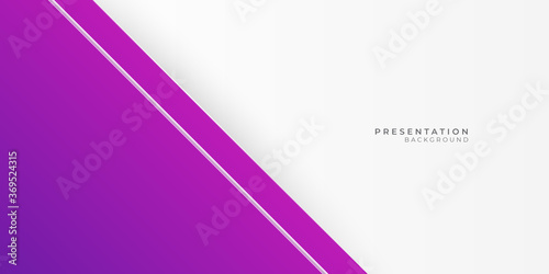 Abstract pink purple presentation background with triangle shapes