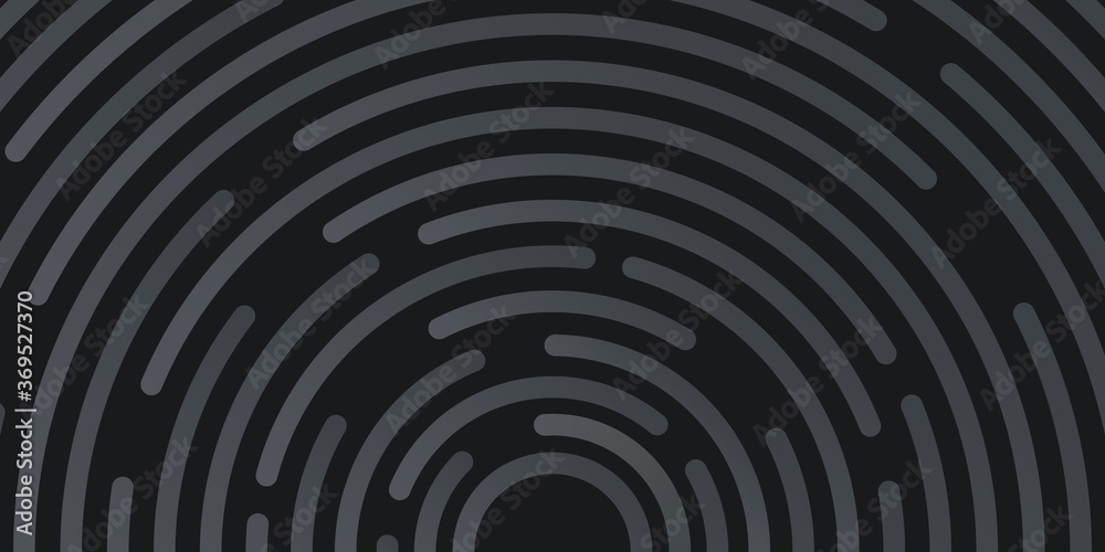 Black abstract background with circle lines Black abstract background with circle lines
