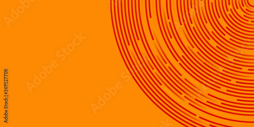 Minimal orange circle gradient background gradient, abstract creative scratch digital background, modern landing page concept vector.