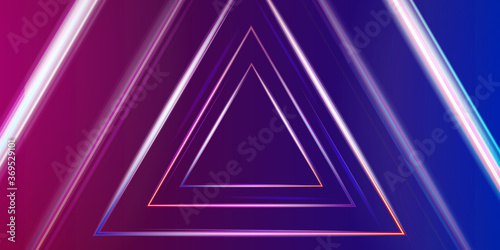 Abstract red and blue background