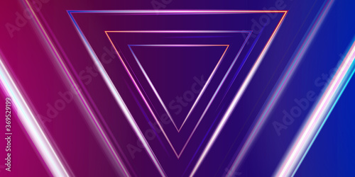 Abstract red and blue background