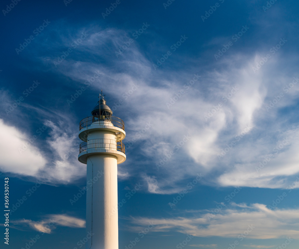 Ajo Lighthouse, Ajo, Cantabrian Sea, Cantabria, Spain, Europe