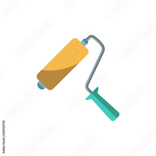 paint roller icon vector illustration design