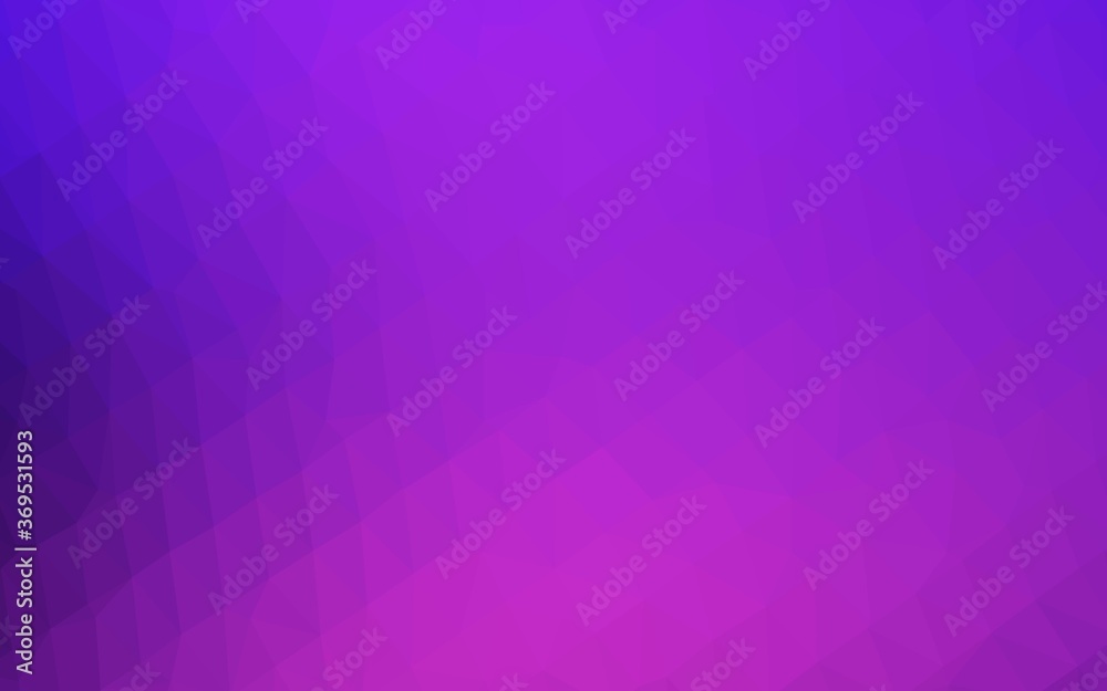 Light Pink, Blue vector triangle mosaic template. A vague abstract illustration with gradient. Template for a cell phone background. Light Pink, Blue vector triangle mosaic template. A vague abstract illustration with gradient. Template for a cell phone background.