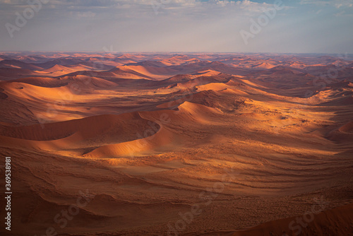 Aerial view of Namib Desert, Namibia
