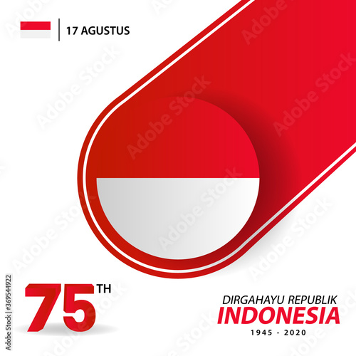 Indonesia independence day banner and greeting card template Free Download Indonesia independence day banner and greeting card template - GFXLoad