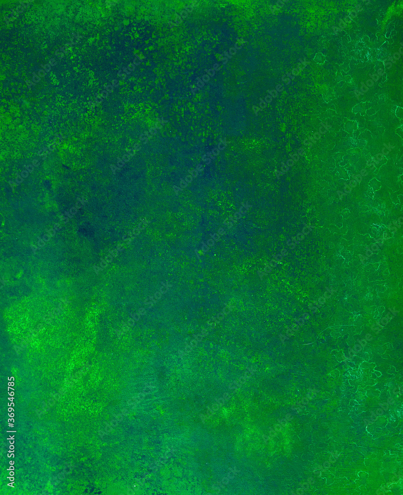 green abstract background. Healthy lifestyle, abstract, spirulina, algae concept