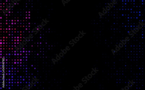 Dark Blue  Red vector layout with circle shapes. Blurred decorative design in abstract style with bubbles. Pattern for ads  leaflets.