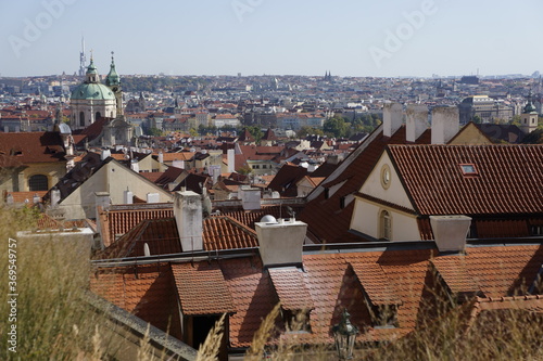 Photography panorama of prague