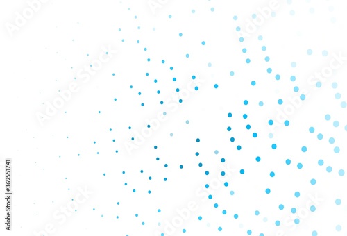 Light BLUE vector backdrop with dots.