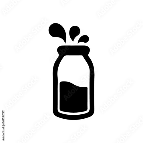 milk bottle icon
