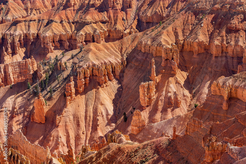 Beautiful landscape saw from Ramparts Trail of Cedar Breaks National Monument