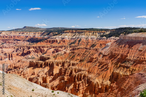 Beautiful landscape saw from Ramparts Trail of Cedar Breaks National Monument © Kit Leong