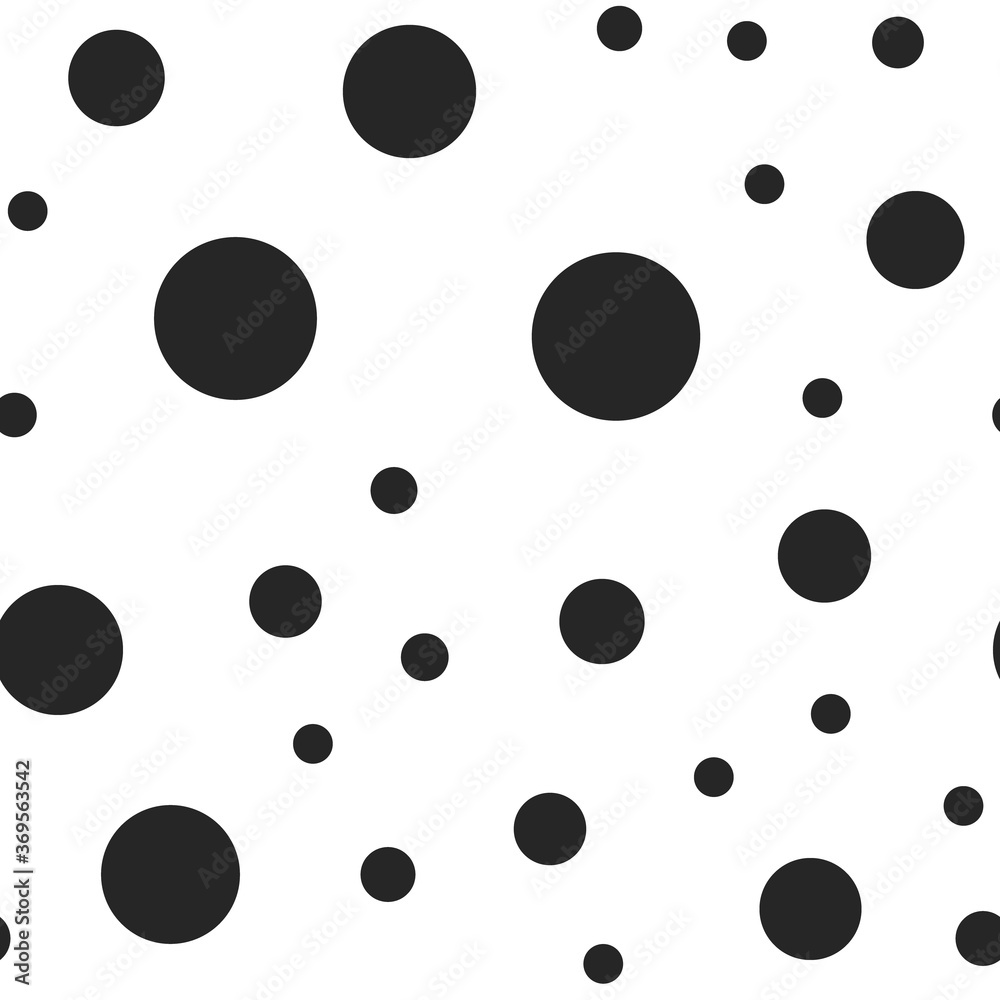 Dots seamless pattern. Random circles texture background. Dots seamless pattern. Random circles texture background.