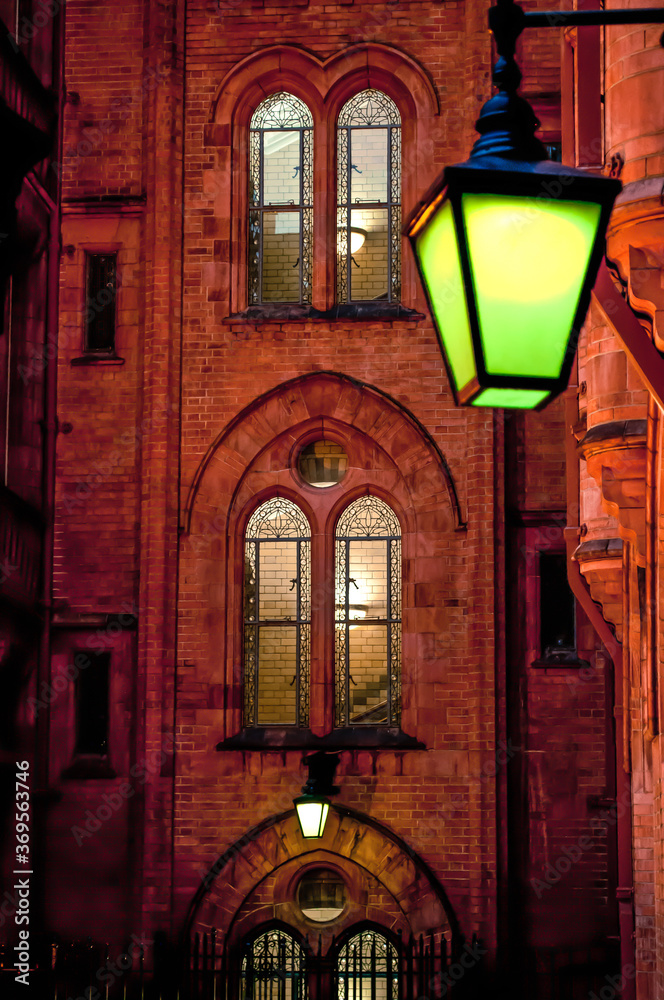 Obraz premium Victorian Neo-Gothic architecture, High Holborn, London, England, UK