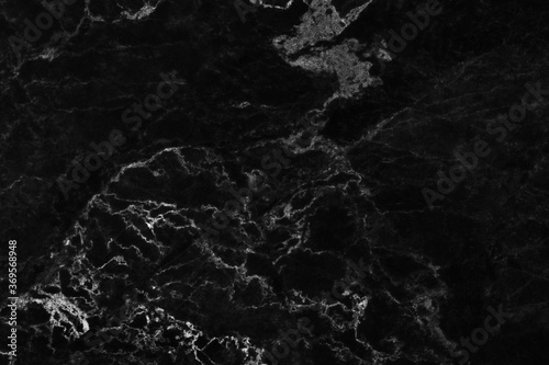 Black marble natural pattern for background, abstract natural marble black and white