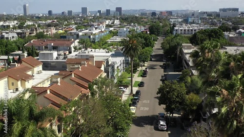 Cinematic Aerial Footage West Hollywood California photo