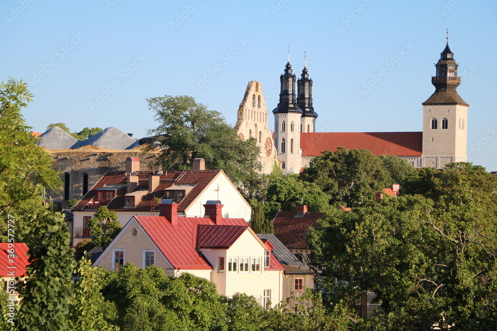 Visby town at Gotland, Sweden