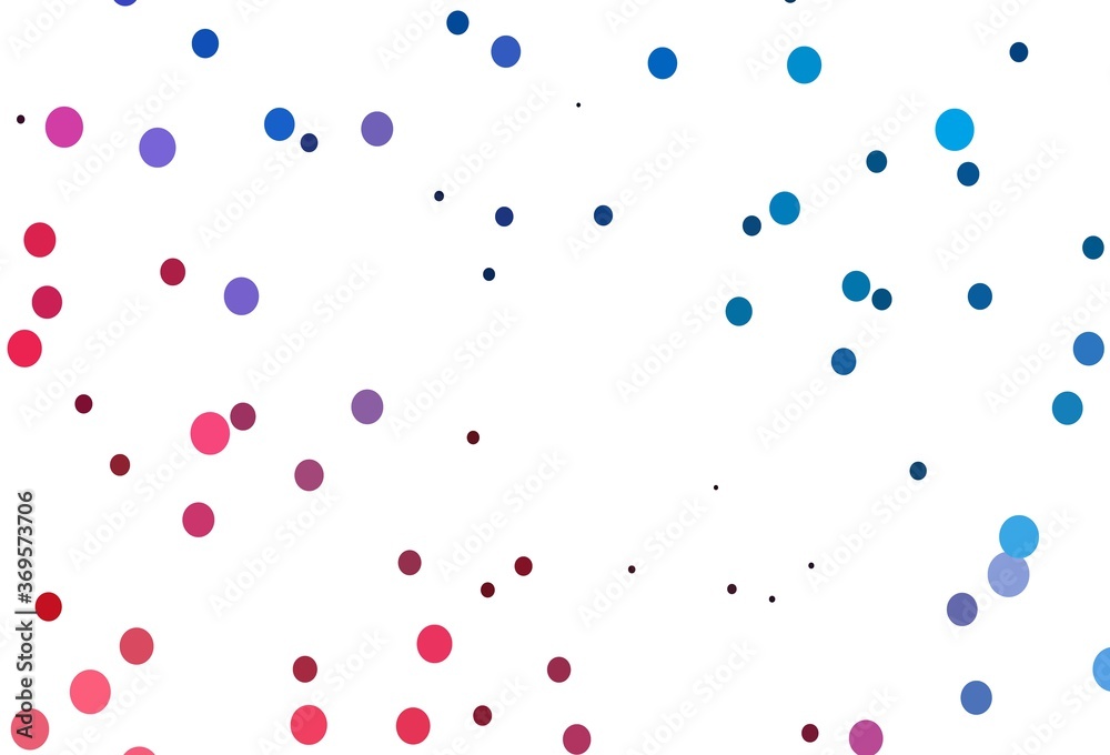 Light Blue, Red vector layout with circle shapes. Light Blue, Red vector layout with circle shapes.