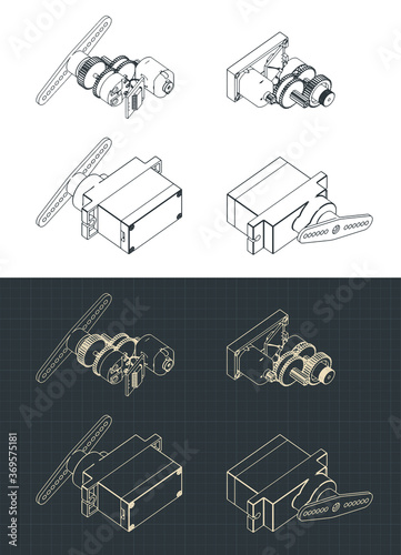 Servos drawings
