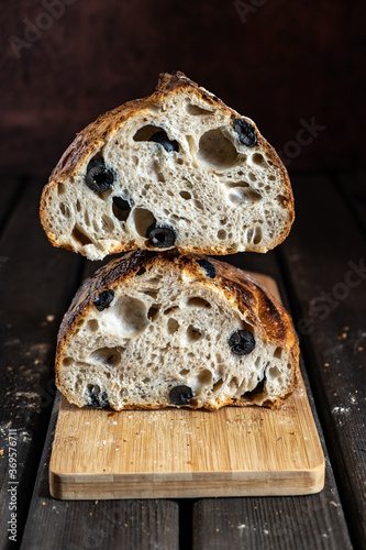 Olive sourdough bread