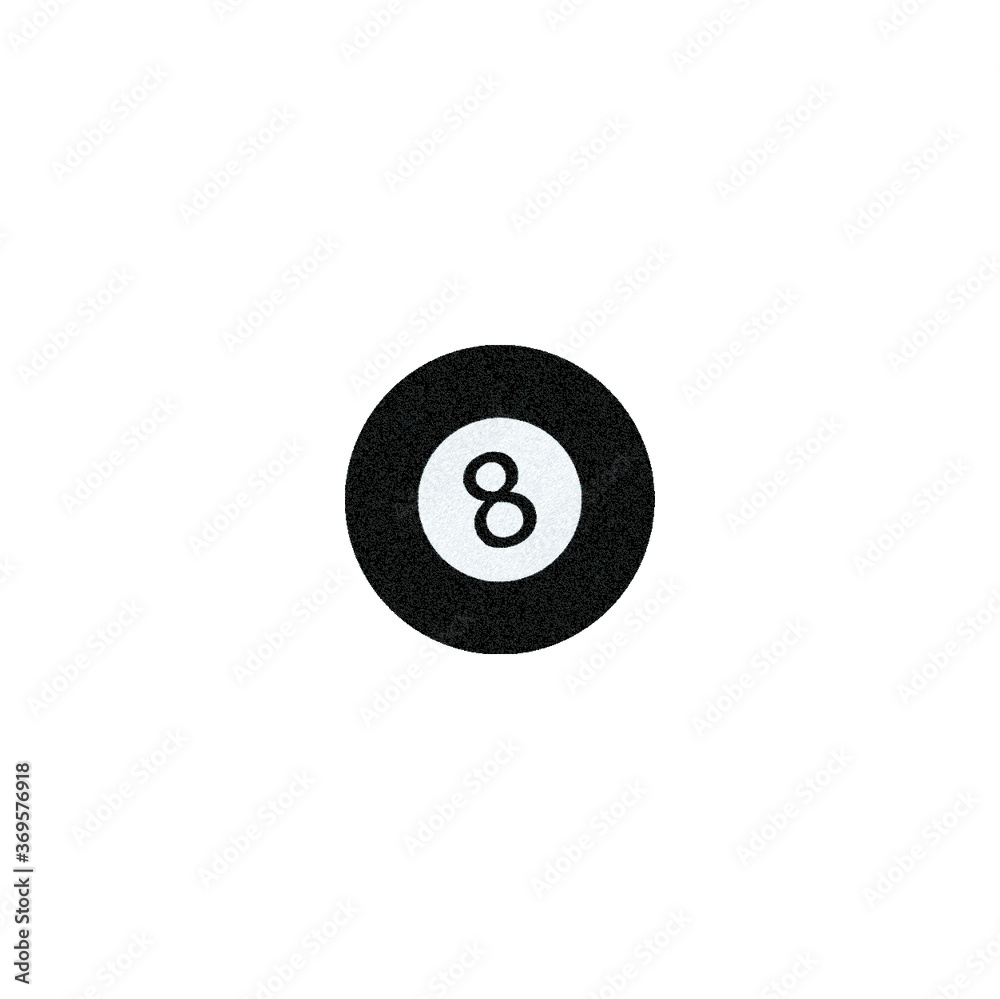 pool ball number eight.vector pool ball number eight.vector