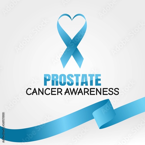 Prostate Cancer Awareness Month Vector Illustration