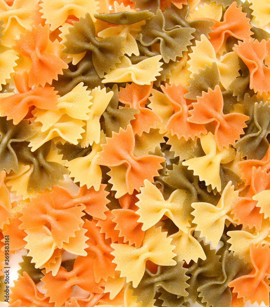 Pasta isolated on background Pasta isolated on background