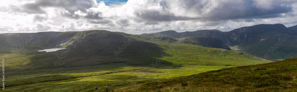 Fototapeta premium Derryveagh Mountains in Donegal, Co. Donegal, Ireland.