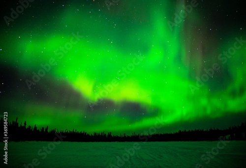 Northern lights at Yellowknife  Canada