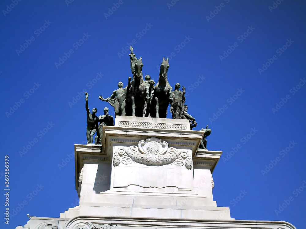 Fototapeta premium A statue in São Paulo