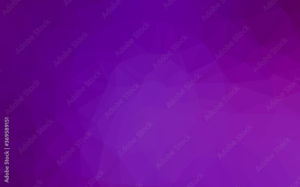 Light Purple vector abstract polygonal cover. A completely new color illustration in a vague style. Completely new template for your business design. Light Purple vector abstract polygonal cover. A completely new color illustration in a vague style. Completely new template for your business design.