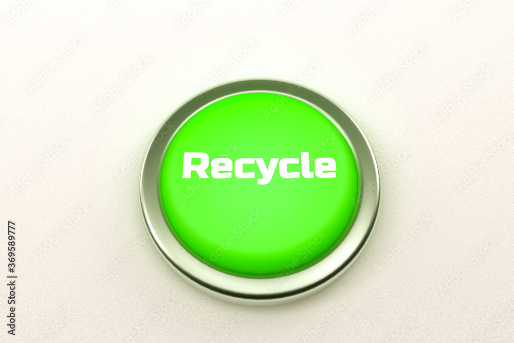 3d rendering of a shiny green button isolated on white background.
Recycle button for web page, presentation, apps and design products. Horizontal composition with copy space. 3d rendering of a shiny green button isolated on white background.
Recycle button for web page, presentation, apps and design products. Horizontal composition with copy space.