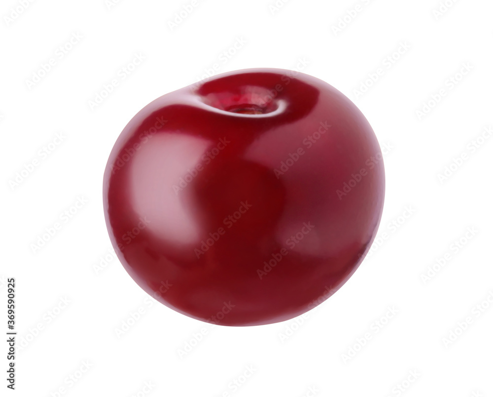 Delicious ripe sweet cherry isolated on white Delicious ripe sweet cherry isolated on white