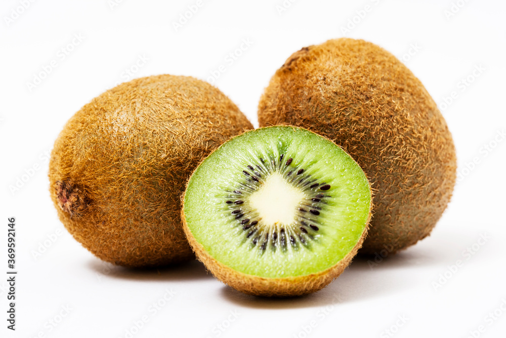 Kiwi fruit isolated on white background
Kiwi fruit isolated on white background