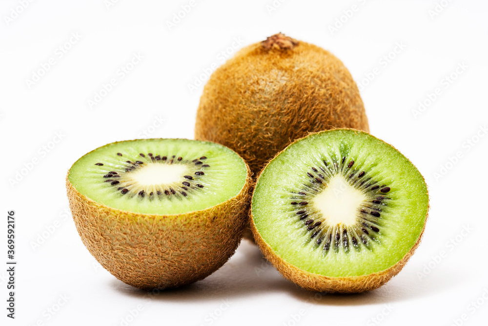 Kiwi fruit isolated on white background
Kiwi fruit isolated on white background