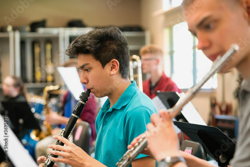 High School Concert Band Class