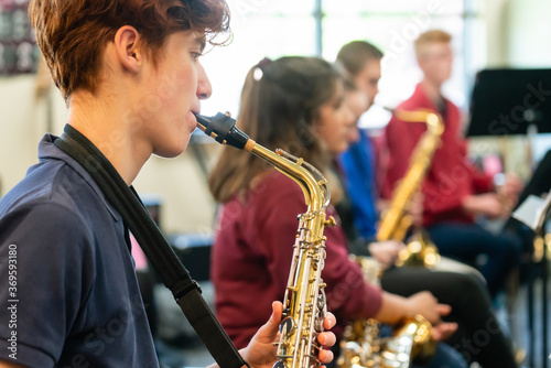 High School Concert Band Class