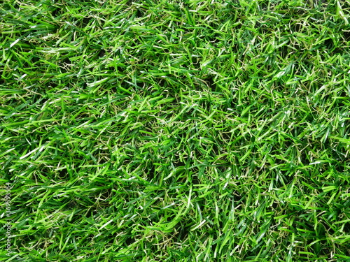 green artifical turf texture background.