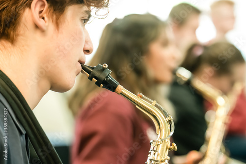 High School Concert Band Class