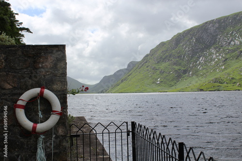 life buoy on the pier