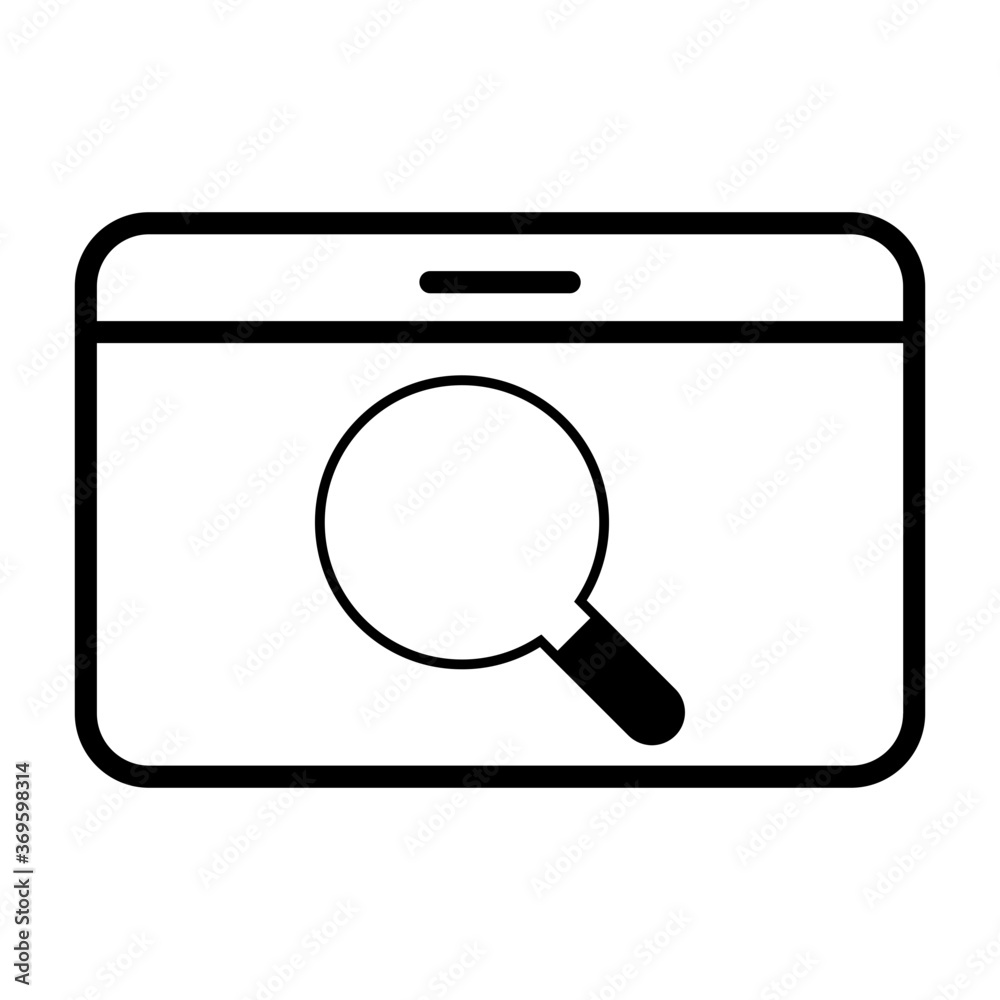 Browsing internet icon Browsing internet icon