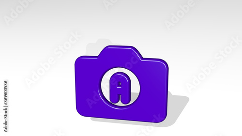 Photos FOCUS CAMERA AUTO from a perspective with the shadow
