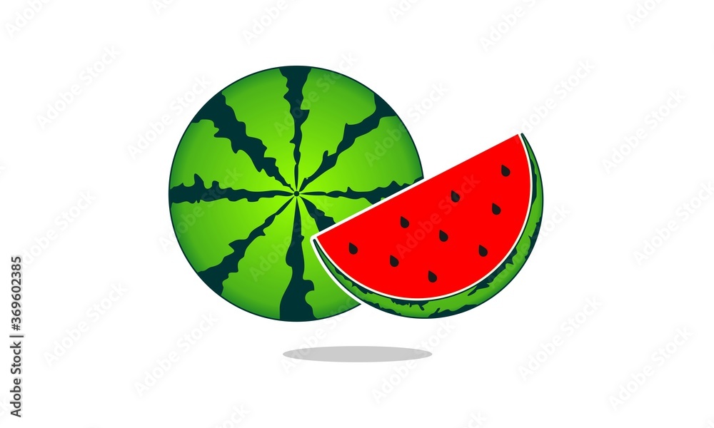 Watermelon fresh fruit vector illustration design Watermelon fresh fruit vector illustration design