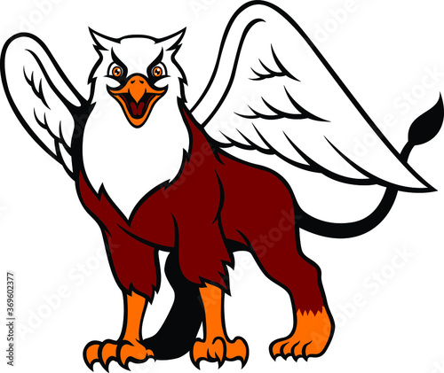 Griffin Sport Team Mascot Logo Design